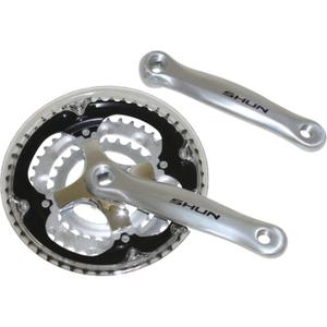 10100-pedalier-vtt-alu-p2r-7-8v-170-mm-48-38-28-argent-48-38-28t