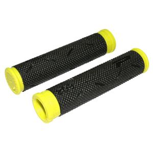 137198-paire-de-poignees-vtt-progrip-808-noir-jaune-fluo-120-mm
