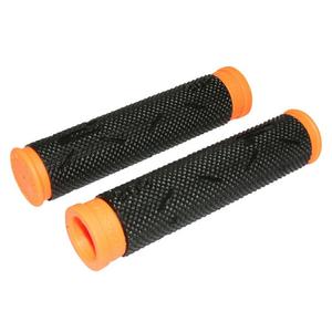 148673-paire-de-poignees-vtt-progrip-808-noir-orange-fluo-120-mm