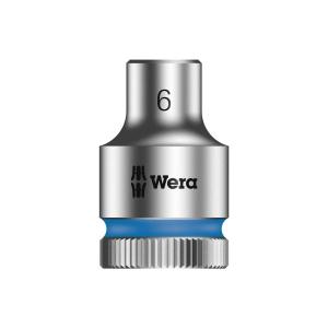 5003551001-douille-a-emmanchement-wera-8790-hmb-zyklop-nuss-6-gris-bleu-6-mm