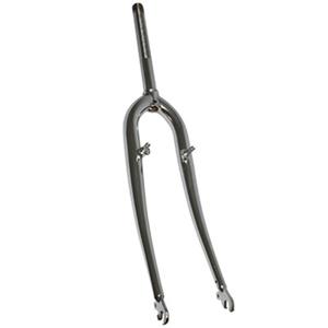 6945-fourche-vtt-rigide-cintree-avec-tasseaux-pivot-filete-22-2mm-p2r-chrome-o22-2-mm-x-26