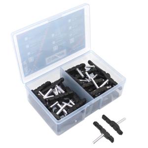 7357-coffret-de-25-paires-de-porte-patins-de-freins-vtt-a-tige-deporte-newton-72-mm-noir-72-mm