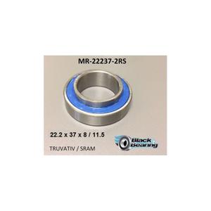 bb-eb-22237-b3-roulement-avec-bague-interieure-rallongee-black-bearing-22-2-x-37-x-8-11-5-mm-argente-bleu-22-2x37x8-11-5-mm