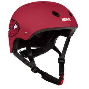 211604-casque-molette-reglage-enfant-disney-spiderman-rouge-s-m-52-56-cm