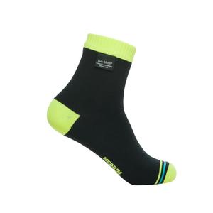 chaussettes-hauteur-cheville-dexshell-ultralite-biking-jaune-flash