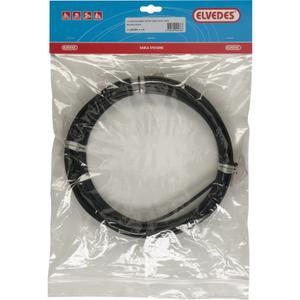 1125tef-1-10-gaine-de-frein-avec-liner-elvedes-noir-argente-argente-10-m