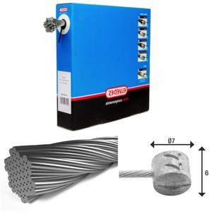 6427rvs-49-box-cables-de-freins-7x7-fils-inox-o1-5mm-tete-en-t-o7x6-elvedes-x100-argente-2250-mm