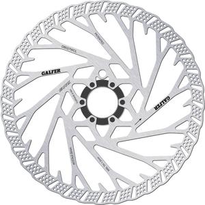 db027wcl-disque-de-frein-galfer-bike-wave-shark-center-lock-argente-noir-223x2-mm