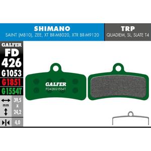 fd426g1554t-plaquette-de-frein-galfer-shimano-saint-810-zee-vert-39-5x24-2x4-mm