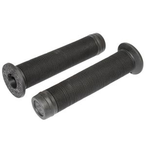 30644-paire-de-poignees-bmx-avec-collerette-super-confort-herrmans-noir-140-mm