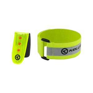 50419-clip-led-reflechissant-kellys-twinkle-set-3m-scotchlite-jaune-tu