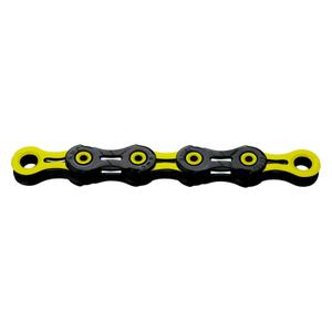 535879-chaine-attache-rapide-kmc-dlc11-noir-jaune-11-vitesses