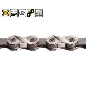 kmcchai176-chaine-velo-kmc-silver-grey-96-maillons