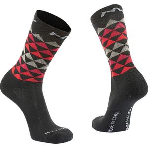 nwb89182176-black-red-chaussettes-en-laine-northwave-core-black-red