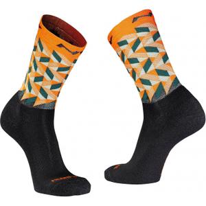 nwb89182176-orange-green-chaussettes-en-laine-northwave-core-orange-green