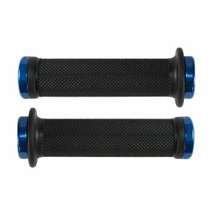 posgrip043-poignees-moletee-position-one-bmx-noir-bleu-130-mm