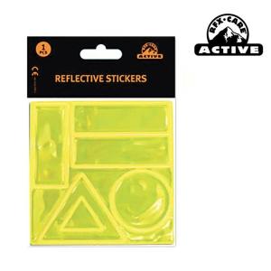rfxreflsticker-planche-de-6-autocollants-multi-supports-et-reflechissants-rfx-care-jaune-fluo-tu