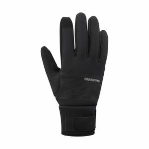 ecwglbwus32ml010-gants-thermiques-shimano-windbreak-black