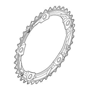 y1m498010-plateau-shimano-105-fc-5703-argente-39t
