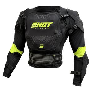 giso1293-gilet-de-protection-shot-race-gear-optimal-2-0-black-neon-yellow