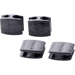991582-clips-de-guide-de-gaine-durite-sixpack-racing-x4-noir-tu