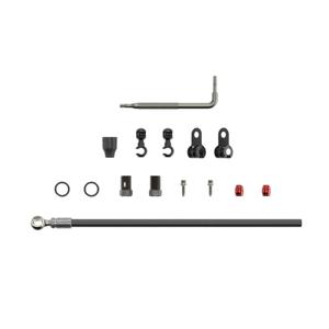 107863-kit-durite-hydraulique-sram-banjo-noir-argente-2000-mm
