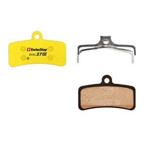 172658-paire-de-plaquettes-de-frein-velo-vtt-puissance-freinage-maximale-conditions-seches-et-humides-swissstop-shimano-saint-m820-m810-xtr-m9120-xt-m8020-zee-m640-mt520-trp-quadiem-tektro-m750-m7-organic-silence-disc-27rs-jaune-tu