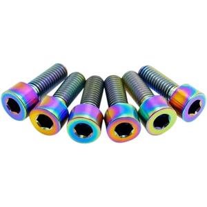 tlc0009-boulons-potence-tlc-bikes-fit-s-m-titanium-x6-rainbow-tu
