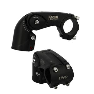 500604-potence-reglable-uno-ahead-set-6061-noir-90-mm
