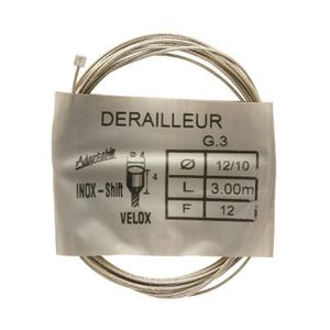 137685-boite-de-25-cables-de-derailleur-inox-velox-shimano-12-10-3-00-m-argente-o12-o10-mm-x-3-m