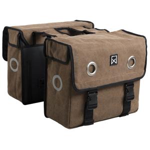11043-sacoche-porte-bagage-double-willex-canvas-beige