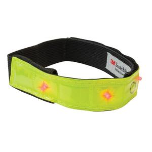 wo00005-brassard-reflechissant-avec-led-rouges-wowow-jaune-noir-42-x-2-5-cm